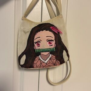 Hand painted Nezuko purse
